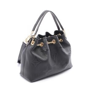 Louis Vuitton Leather Black LV Empreinte Bundle Handbag